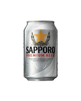 Sapporo Premium Beer (330ml x 24cans)